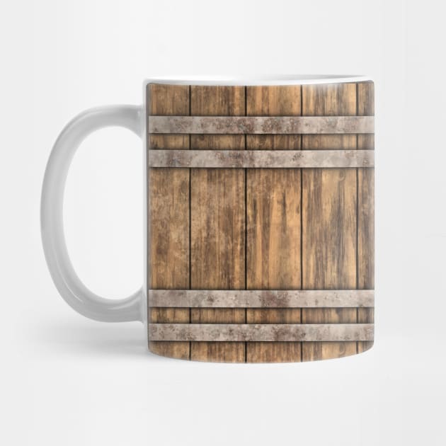 Old wood barrel by Optimix